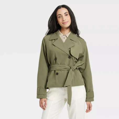 Women's Short Trench Coat - A New Day™