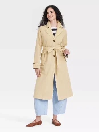 Women’s Long Sleeve Trench Coat – Universal Thread™