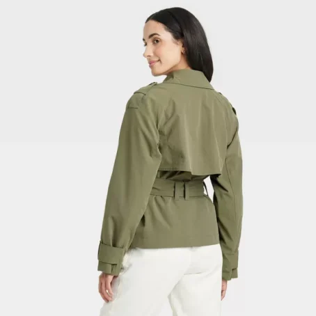 Women's Short Trench Coat - A New Day™ - 图片 2