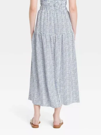 Women’s Tiered Maxi A-Line Skirt – Universal Thread™