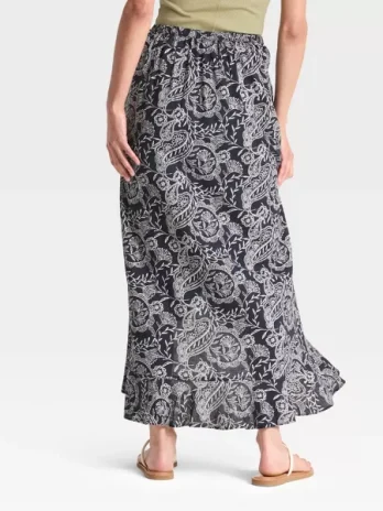 Women’s Ruffle Maxi Wrap Skirt – Universal Thread™