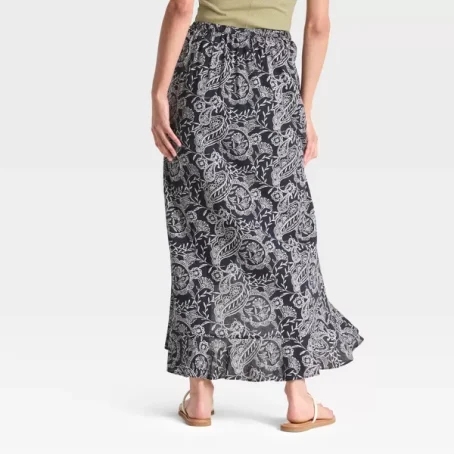 Women's Ruffle Maxi Wrap Skirt - Universal Thread™ - 图片 2