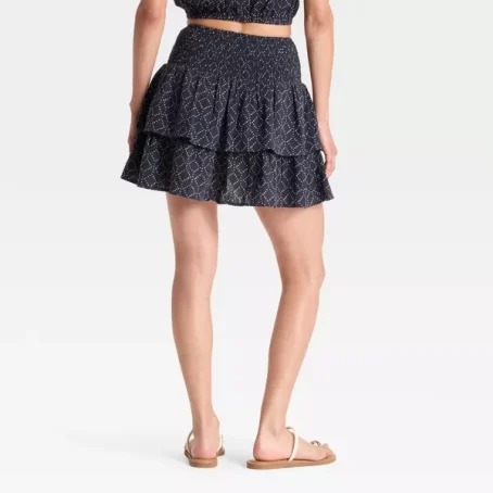 Women's Ruffle Mini A-Line Skirt - Universal Thread™ - 图片 2