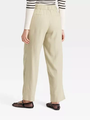 Women’s Linen Essential Trouser – A New Day™