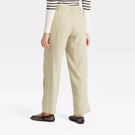 Women's Linen Essential Trouser - A New Day™ - 图片 2