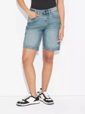 Women’s Mid-Rise EasyRigid Cut-Off Jorts – Wild Fable™